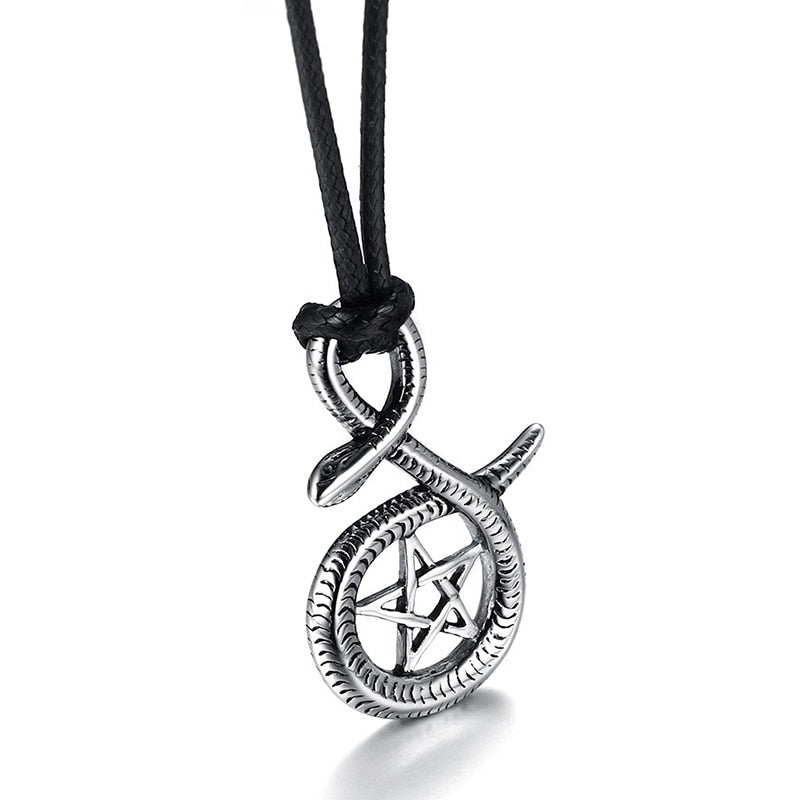 The Snake Pentagram Necklace