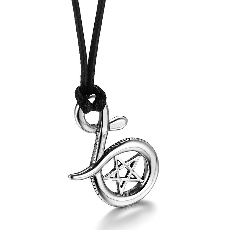 The Snake Pentagram Necklace