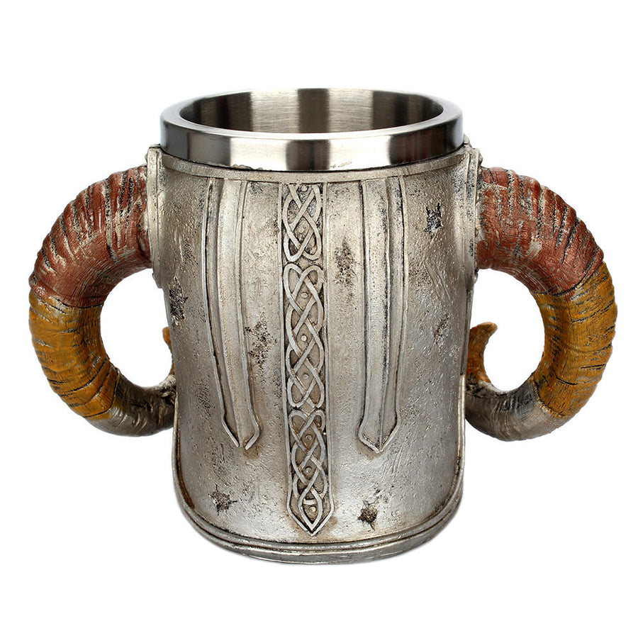 Viking Skull Mug Artwork