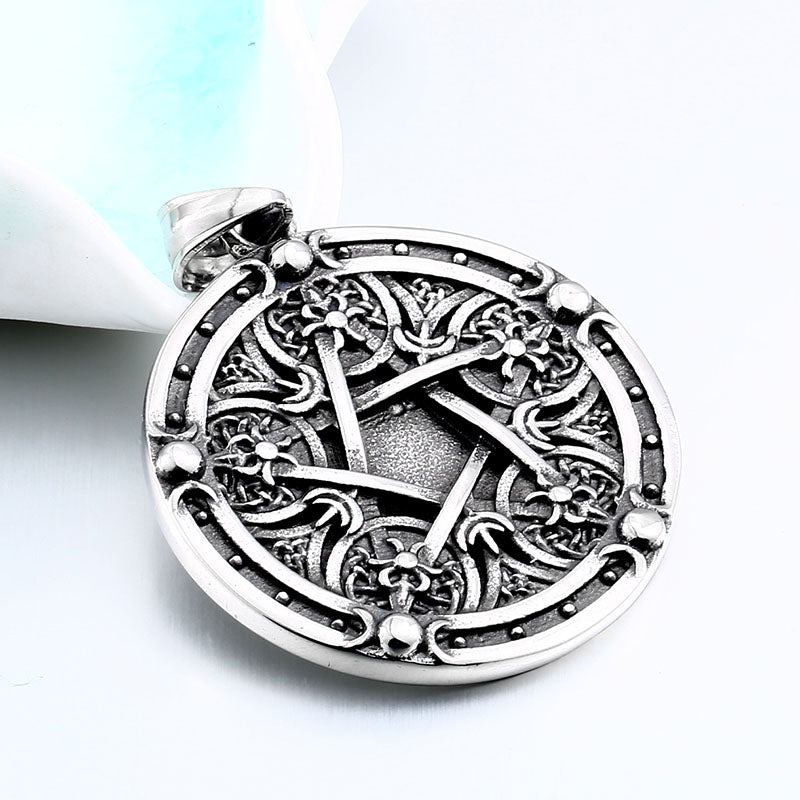Ornamental Pentagram Necklace