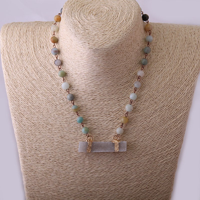 Vintage Amazonite Necklace