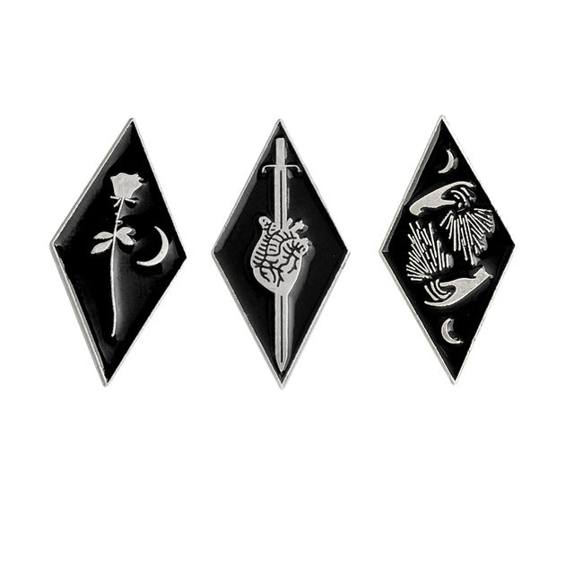 The Witch Magic Pins set