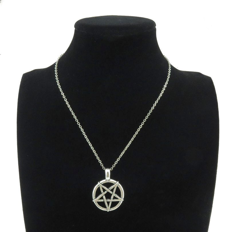 Silver Pentagram Necklace