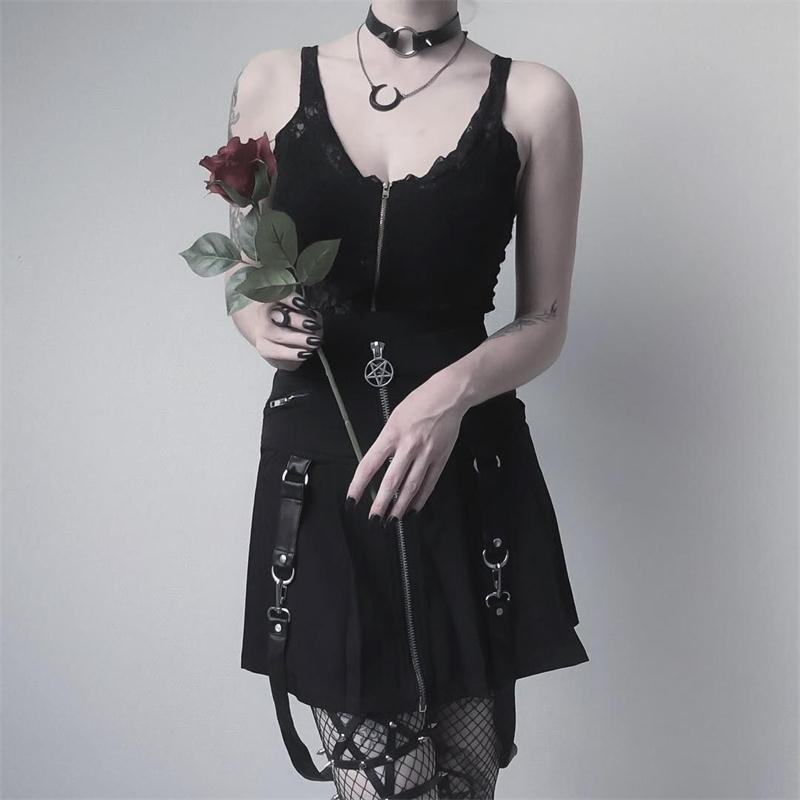 Sexy Gothic A Line Skirt