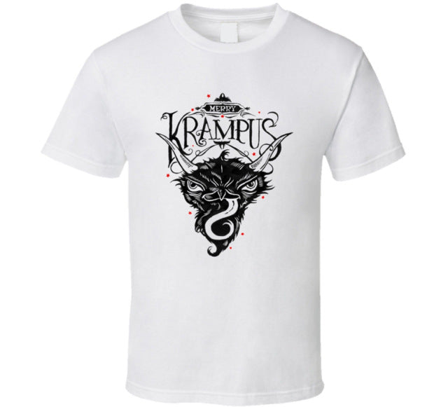 Krampus Christmas Devil  Short Sleeve Shirt Tee